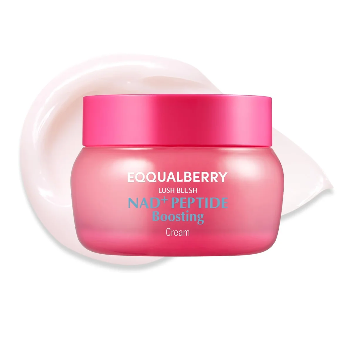 EQQUALBERRY NAD+ Peptide Boosting Cream EQB-LB-N_CRM – 5% NAD+ & 13 Peptides for Anti-Aging – Single Pack – New