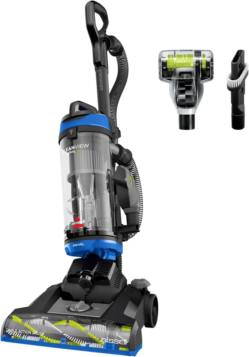 Bissell CleanView Swivel Vacuum CleanView Swivel Pet Triple Action Brush Roll Blue New