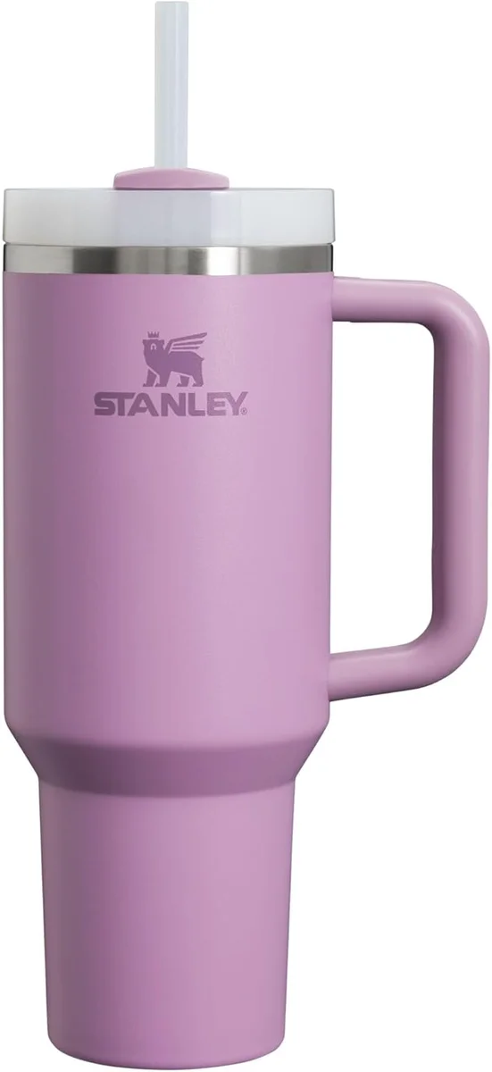 STANLEY Quencher H2.0 Tumbler 100000130373 40 oz Stainless Steel Cup Holder Compatible Lilac New